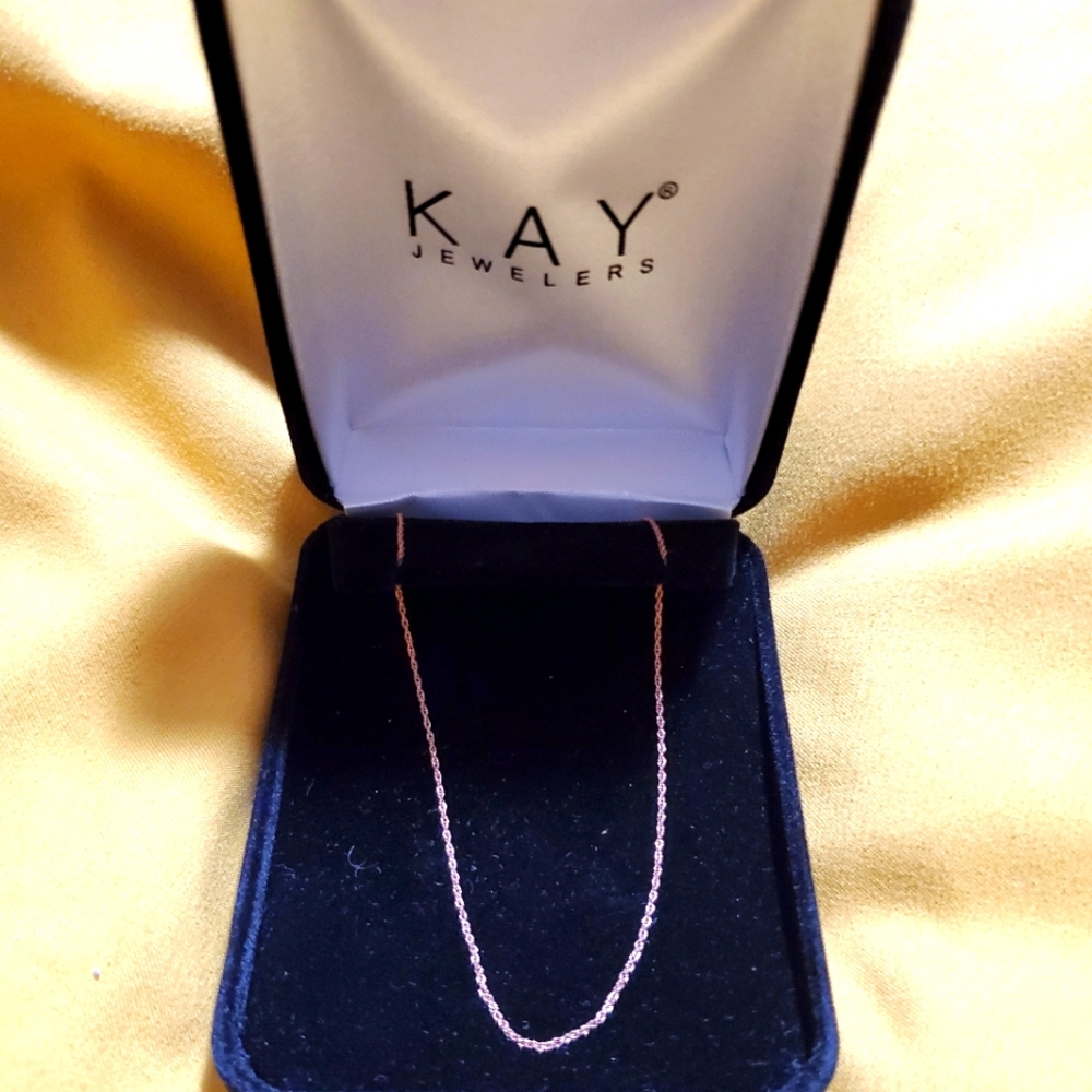 Dainty Kay Jeweler's 10K Rose Gold Necklace
